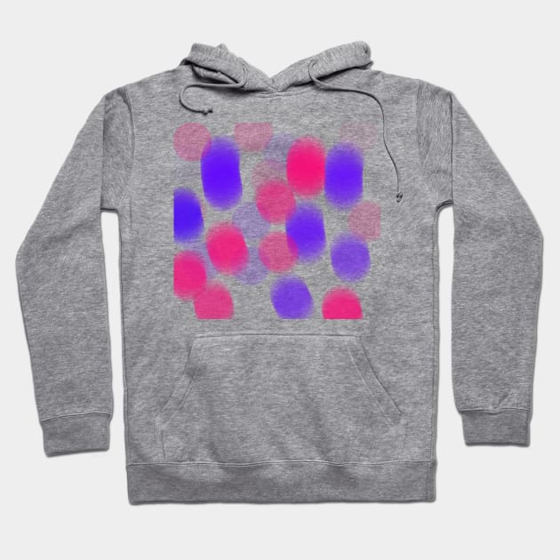 Colorful watercolor abstract circle art Hoodie by Artistic_st